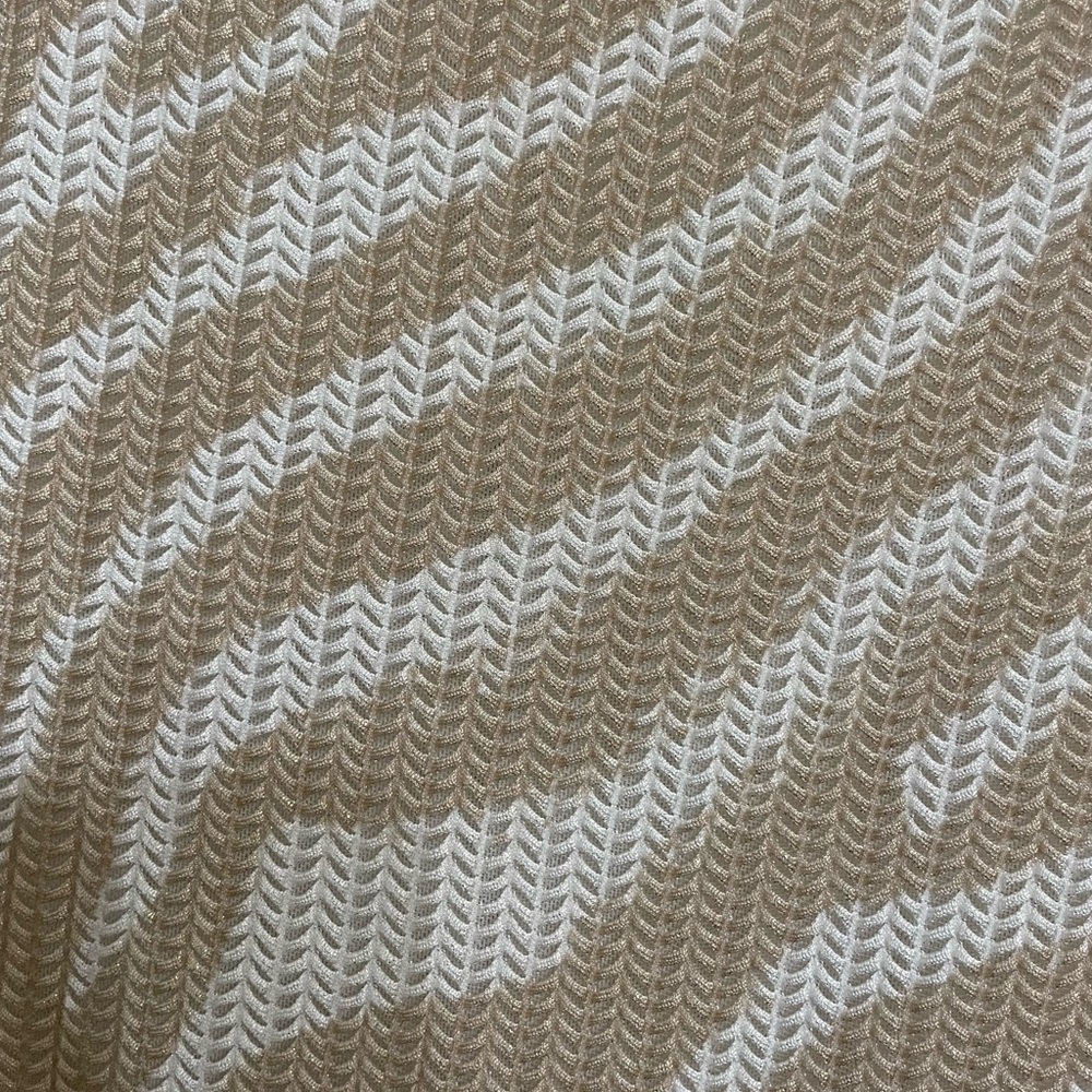 Chico’s Women’s Travelers Collection Wheat Mesh Zebra Tank Size 3 EUC - Picture 4 of 6